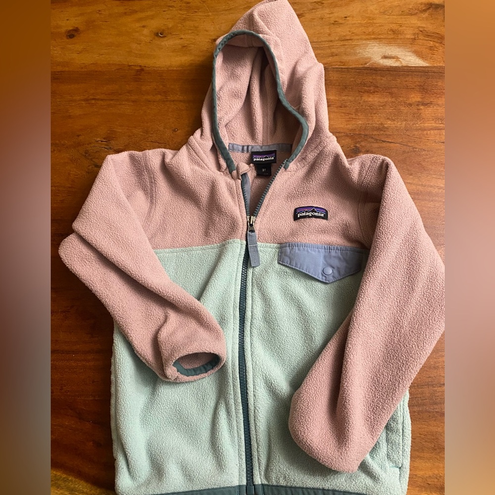 3T Patagonia fleece zip up
